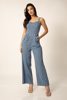 Imagen de JUMPSUIT NAVY JEANS ESCOTADO