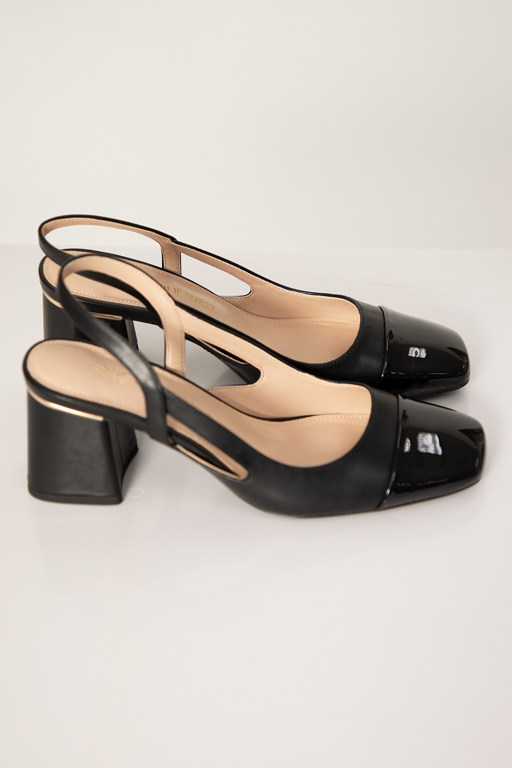 Imagen de SLING BACK HEEL BLACK