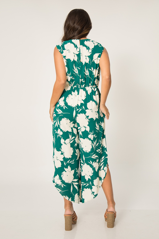 Imagen de JUMPSUIT VERDE FLORAL