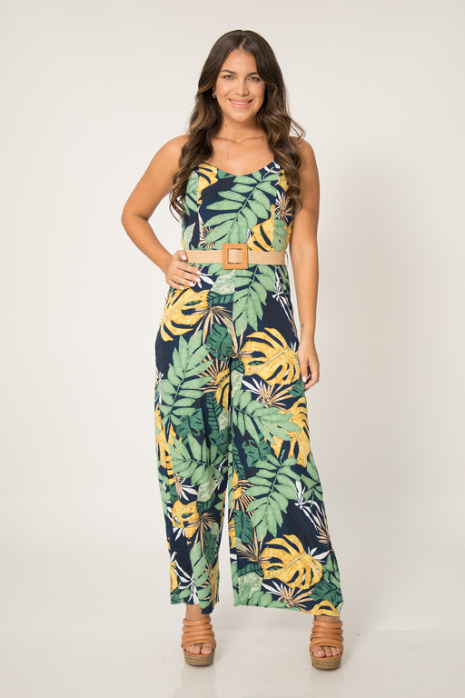 Imagen de JUMPSUIT NAVY FLORAL