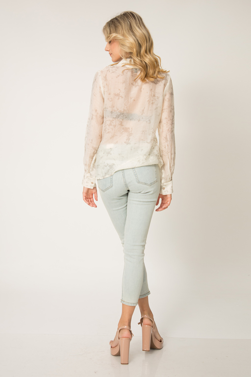 Imagen de CAMISA IVORY ESTAMPADA