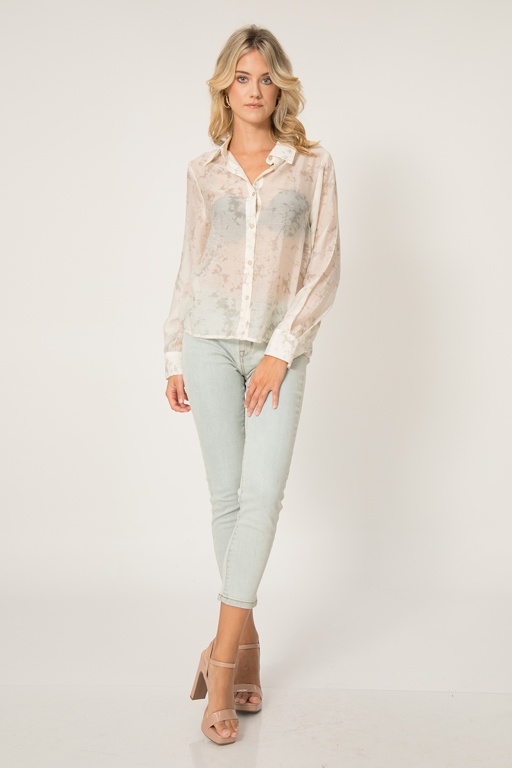 Imagen de CAMISA IVORY ESTAMPADA